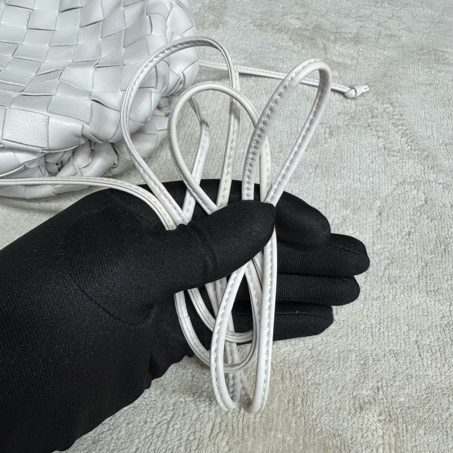 Bottega Veneta - Mini Pouch - Leather - White - (mini)