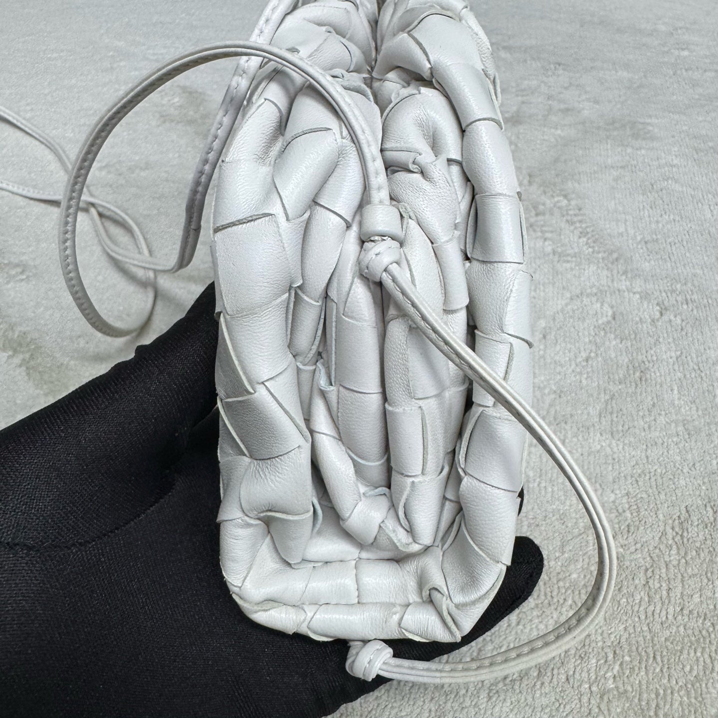 Bottega Veneta - Mini Pouch - Leather - White - (mini)