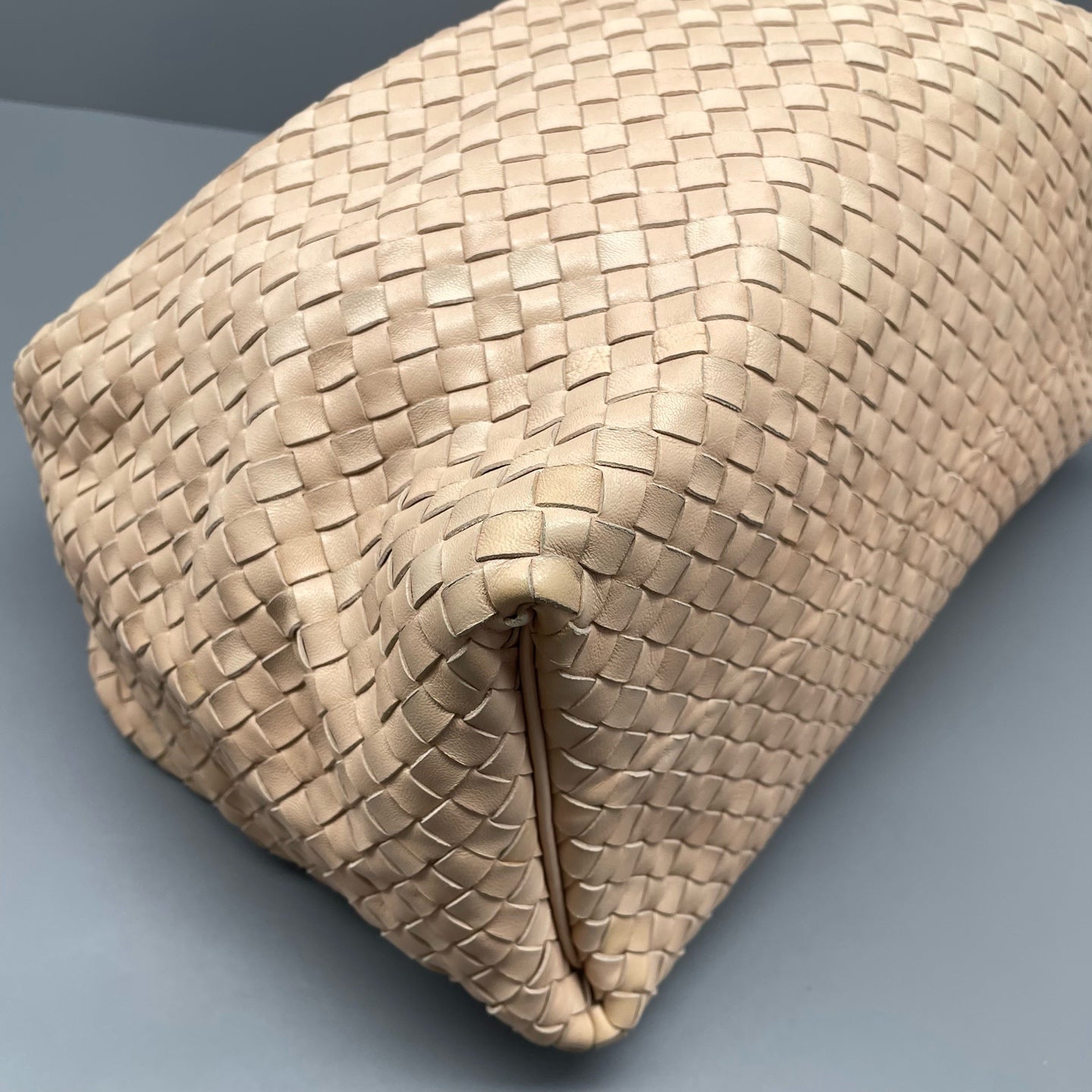 Bottega Veneta - Monk Bag - Intrecciato lambskin leather - Pink - (medium)