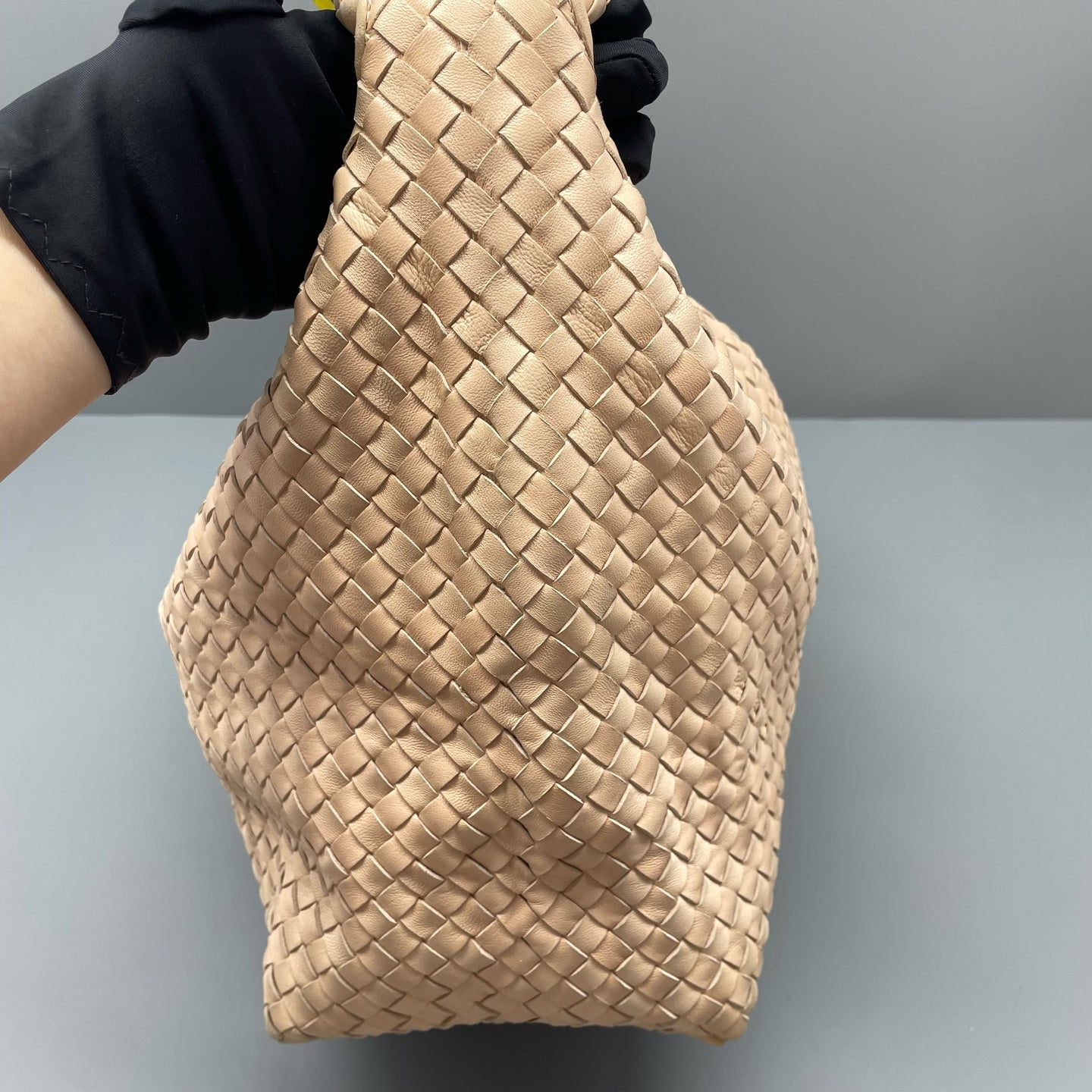 Bottega Veneta - Monk Bag - Intrecciato lambskin leather - Pink - (medium)