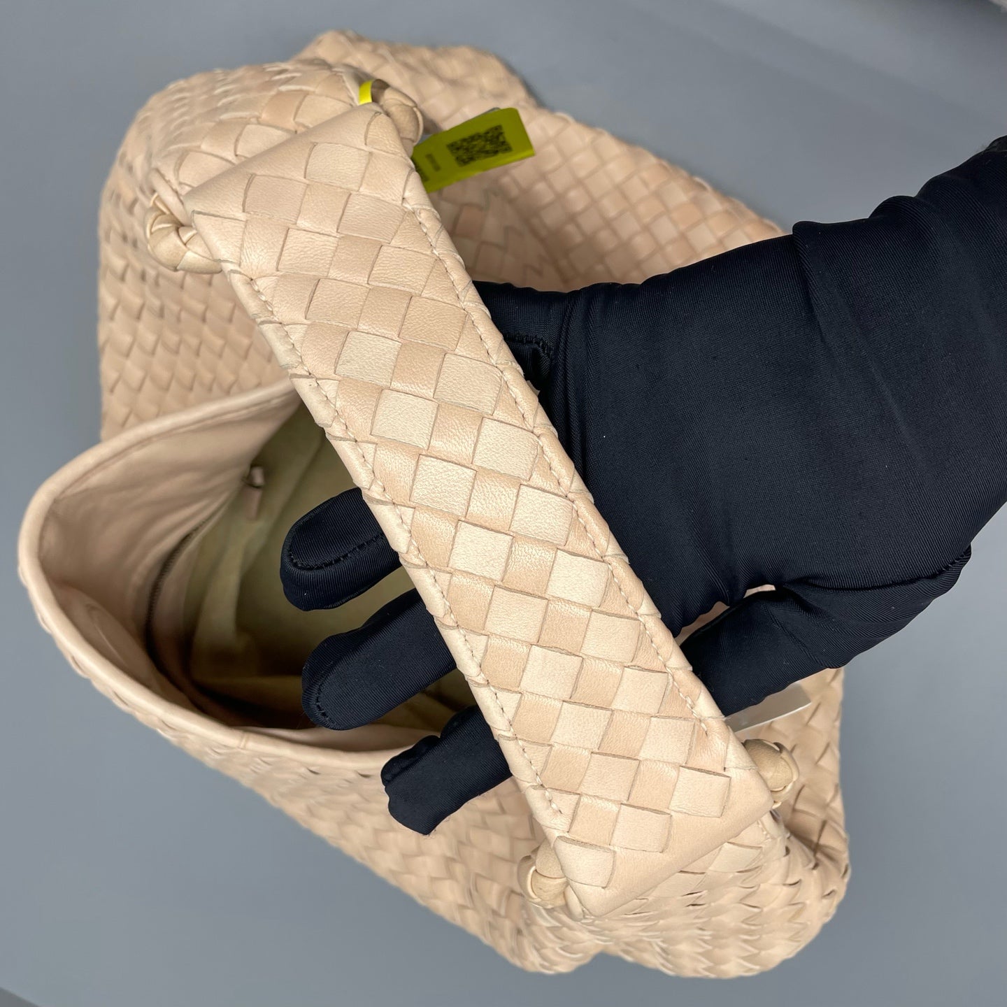 Bottega Veneta - Monk Bag - Intrecciato lambskin leather - Pink - (medium)