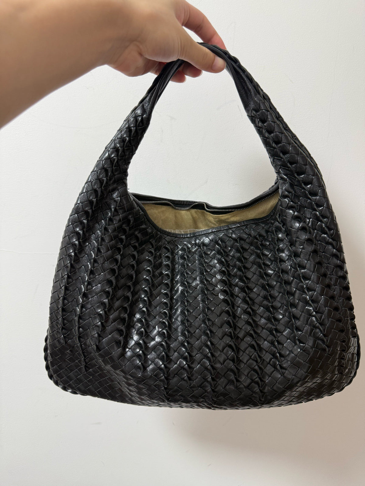Bottega Veneta - Monk Bag - Leather - Black - (medium)