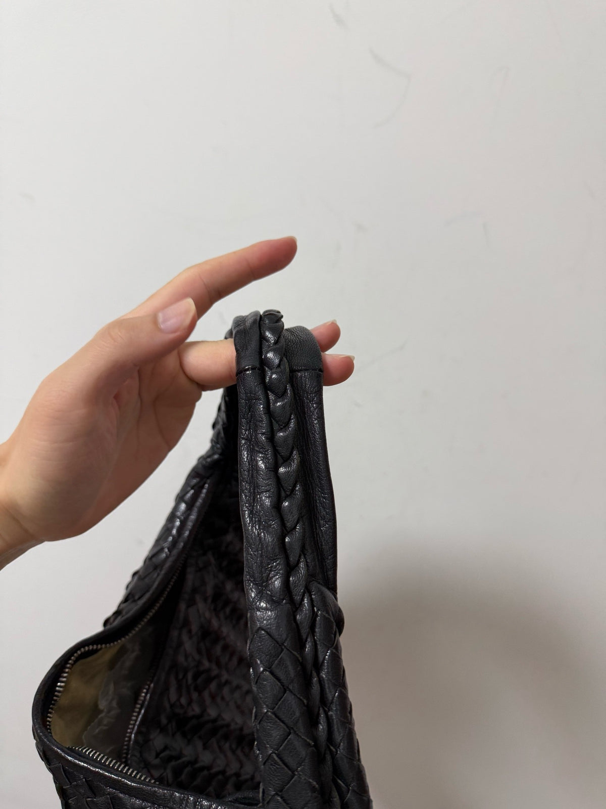 Bottega Veneta - Monk Bag - Leather - Black - (medium)