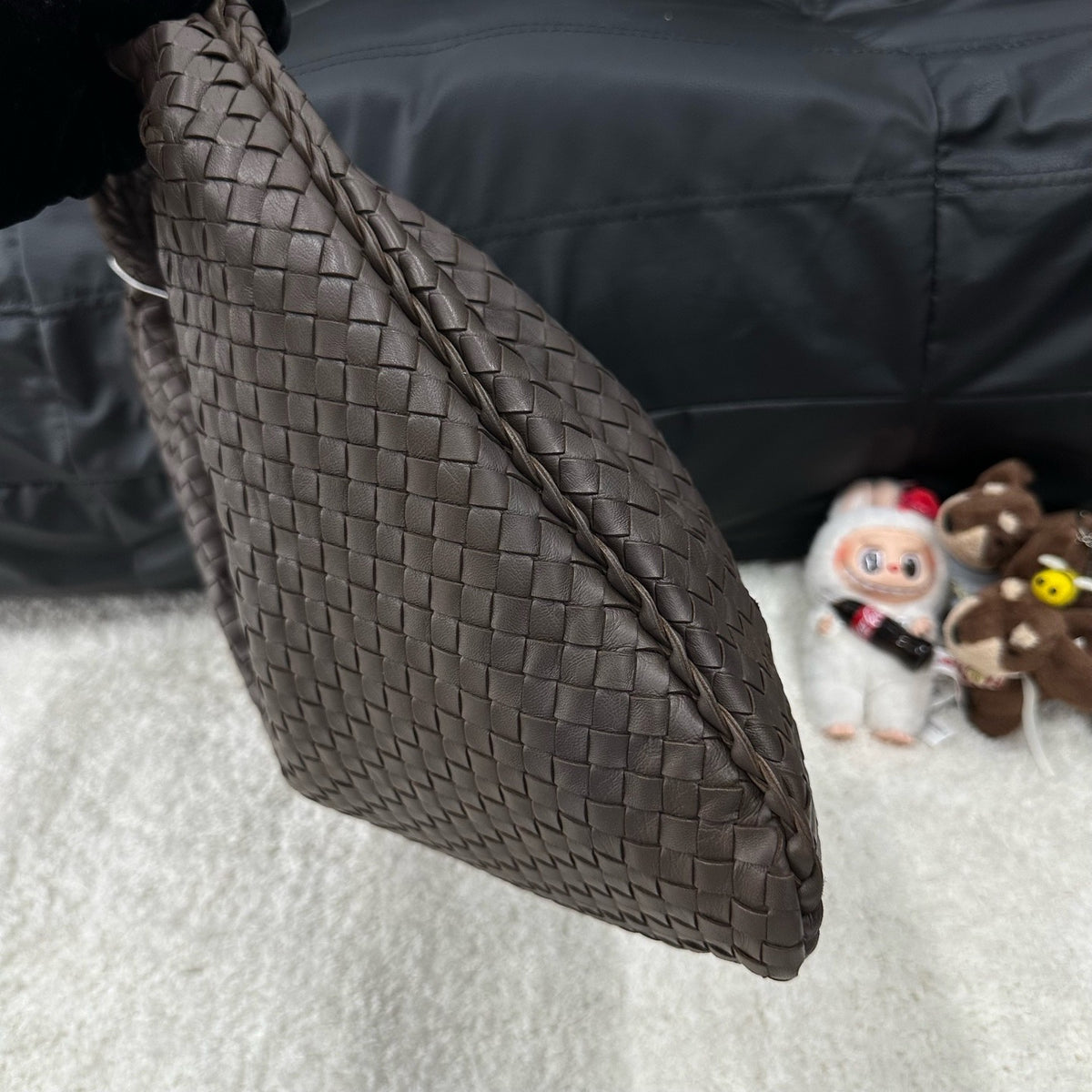 Bottega Veneta - Monk Hobo - Leather - Brown - (medium)