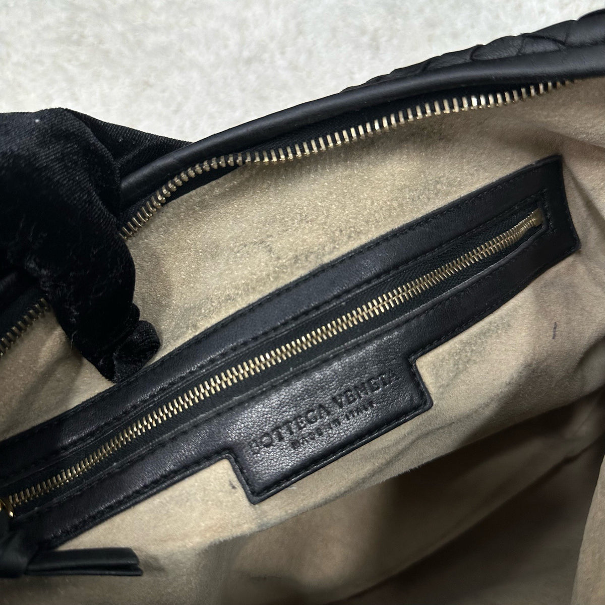 Bottega Veneta - Monk Shoulder Bag - Leather - Black - (small)