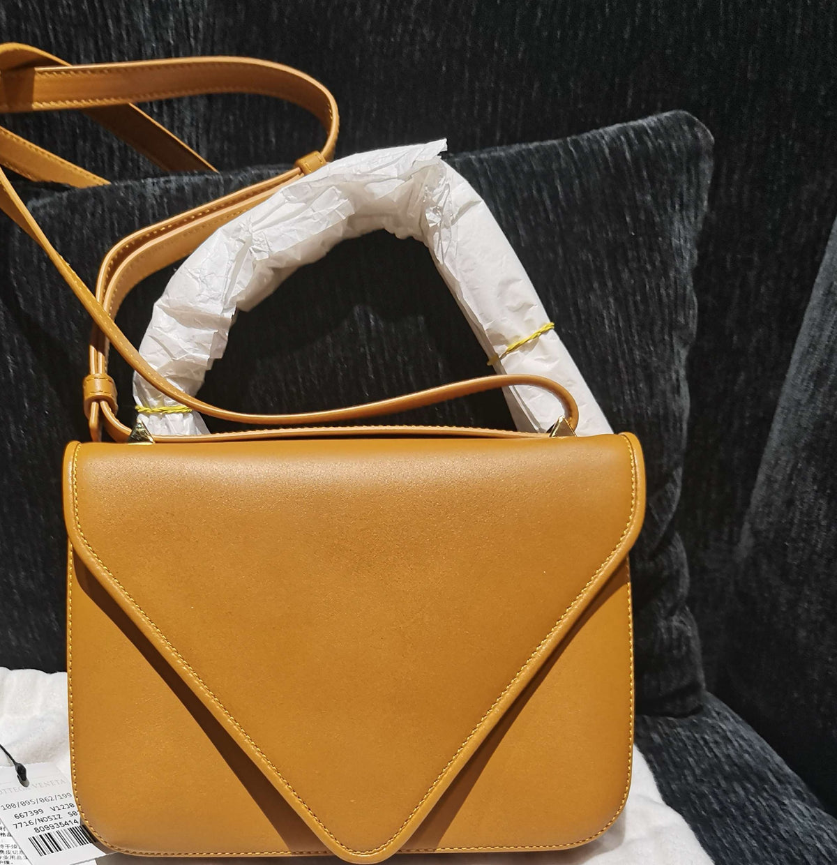 Bottega Veneta - Mount - Leather - Yellow - (small)