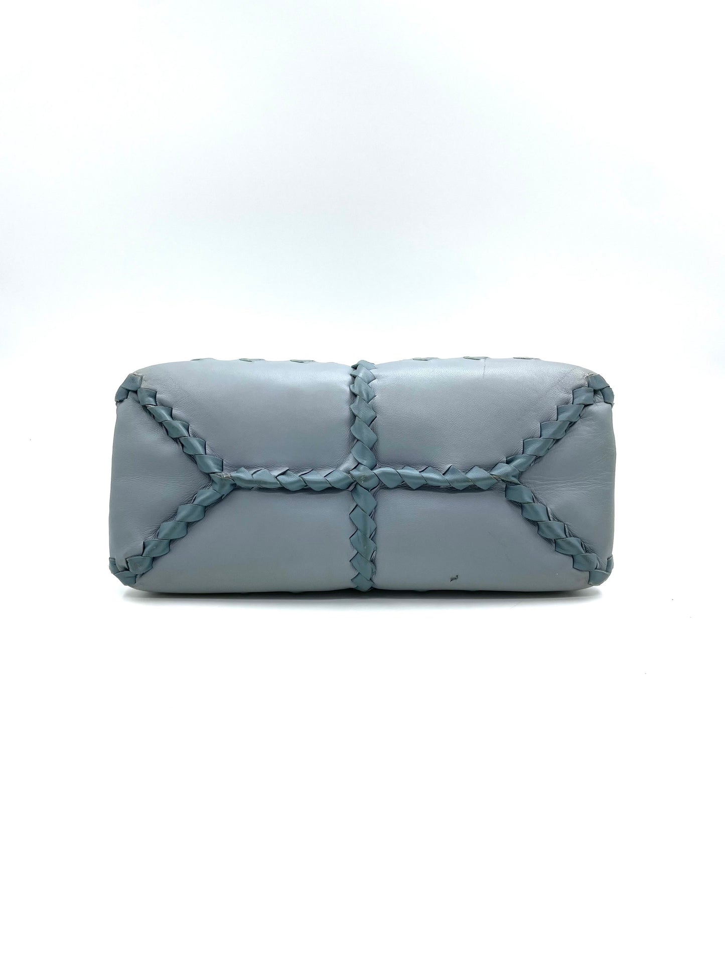 Bottega Veneta - Napoli - Leather - Blue - (medium)