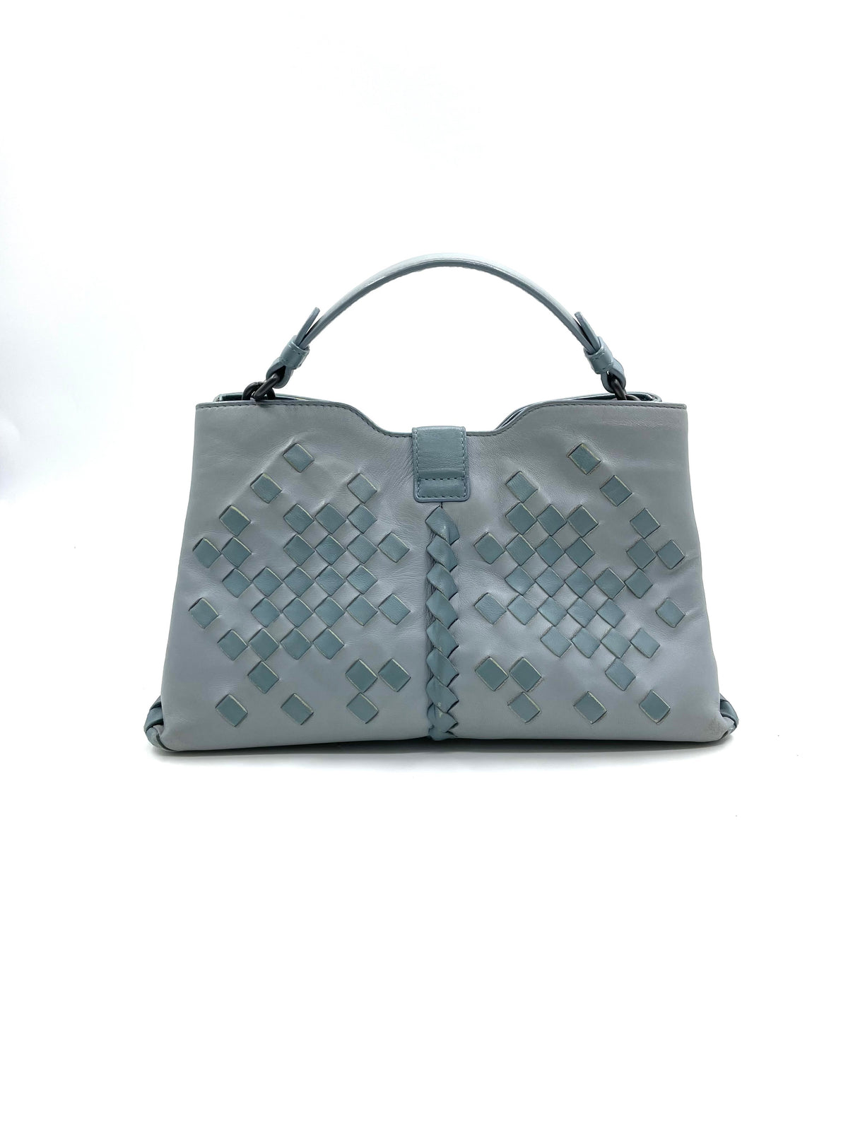 Bottega Veneta - Napoli - Leather - Grey - (medium)