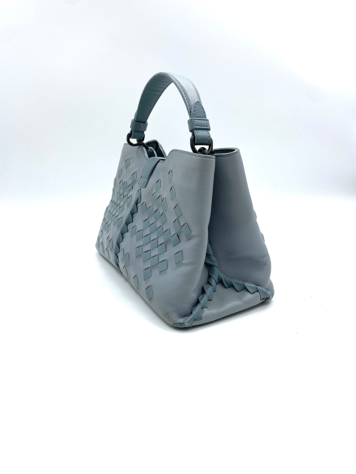 Bottega Veneta - Napoli - Leather - Grey - (medium)
