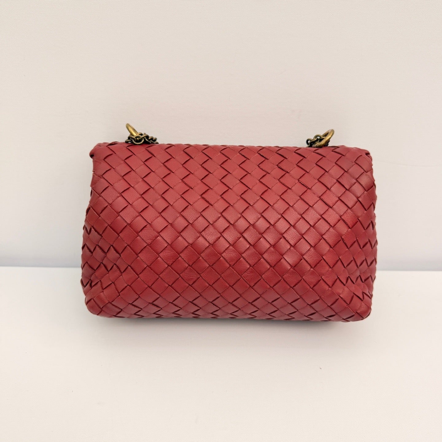 Bottega Veneta - Olimpia - Lambskin leather - Red - (medium)