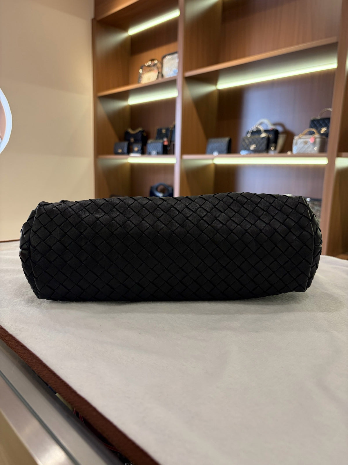 Bottega Veneta - Olimpia - Leather - Black