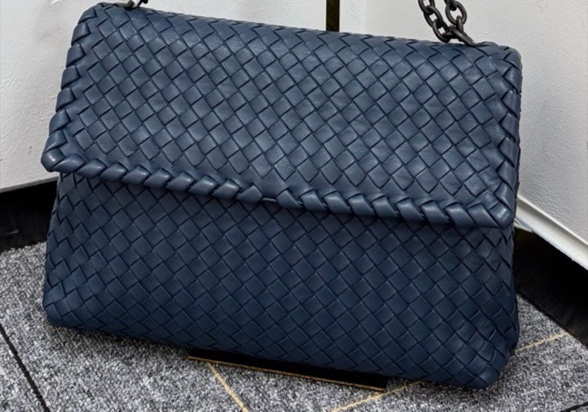 Bottega Veneta - Olimpia - Leather - Blue