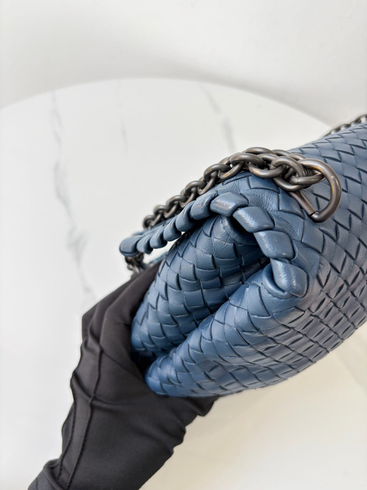 Bottega Veneta - Olimpia - Leather - Blue