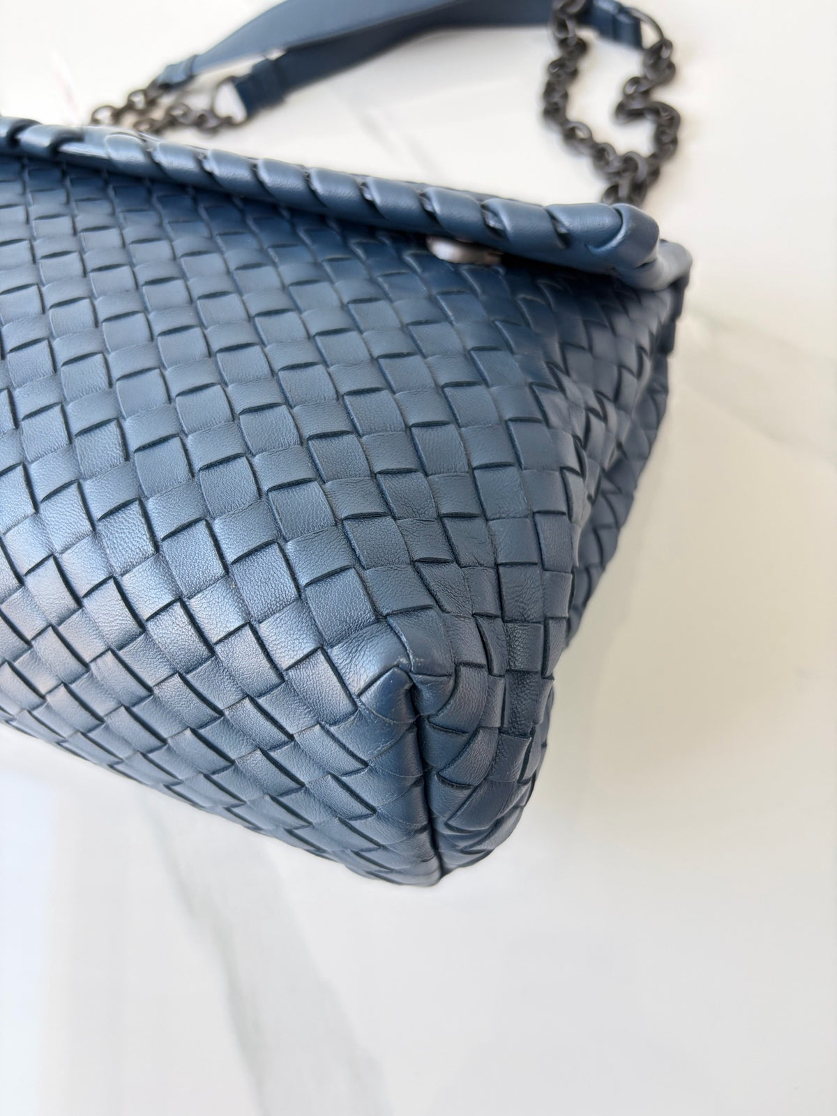 Bottega Veneta - Olimpia - Leather - Blue