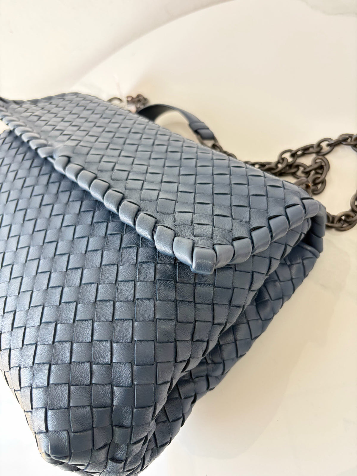 Bottega Veneta - Olimpia - Leather - Blue