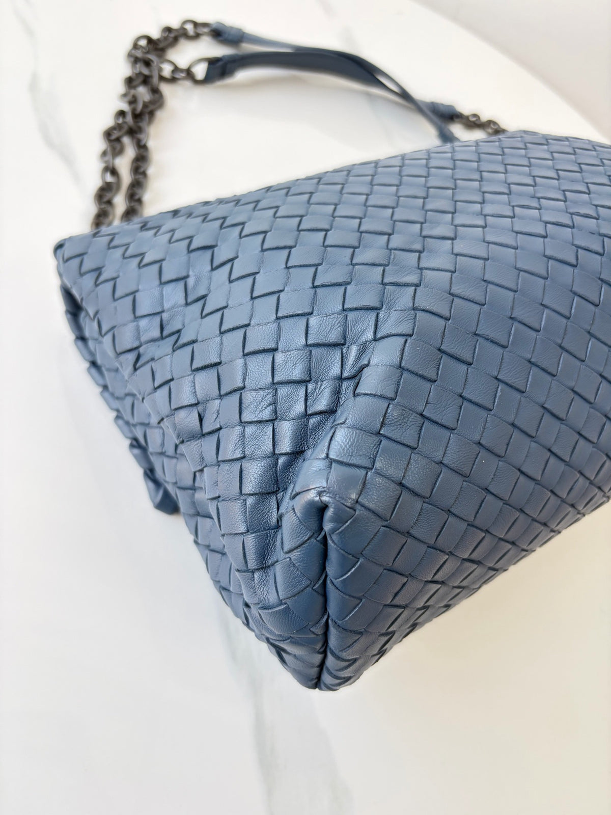 Bottega Veneta - Olimpia - Leather - Blue