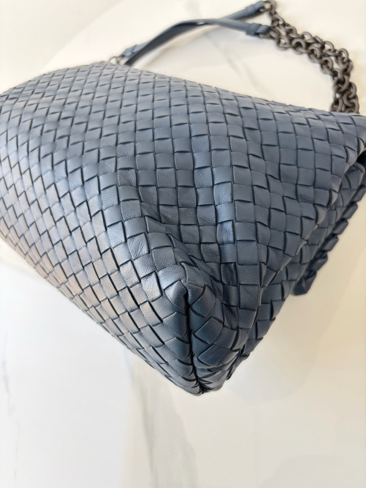 Bottega Veneta - Olimpia - Leather - Blue