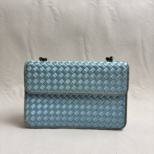 Bottega Veneta - Olimpia - Leather - Blue - (Small)