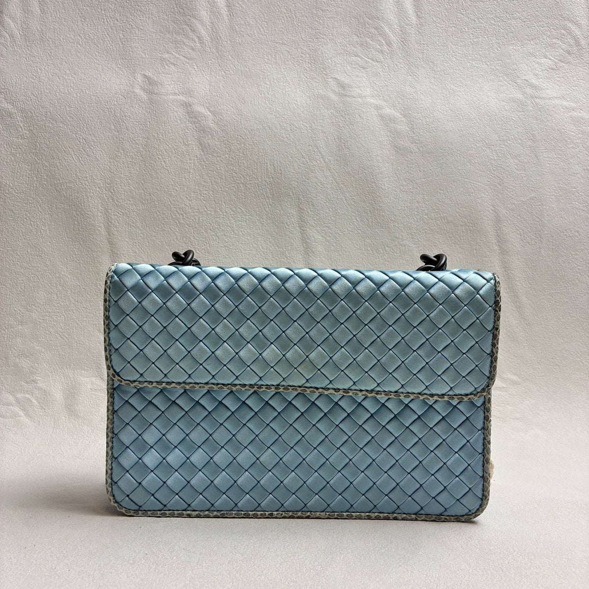 Bottega Veneta - Olimpia - Leather - Blue - (Small)