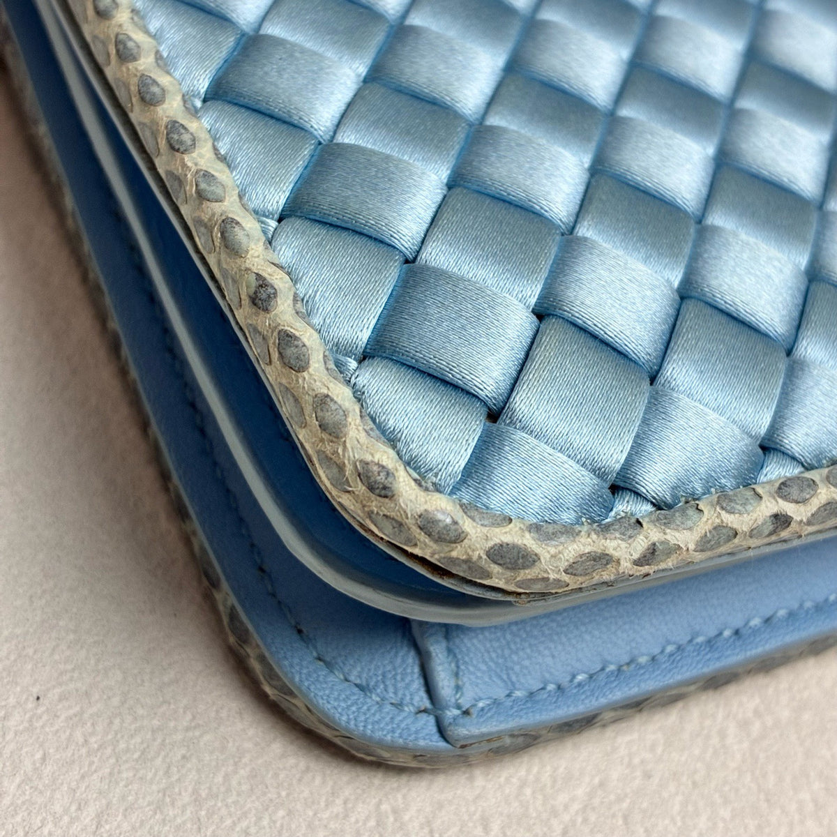 Bottega Veneta - Olimpia - Leather - Blue - (Small)