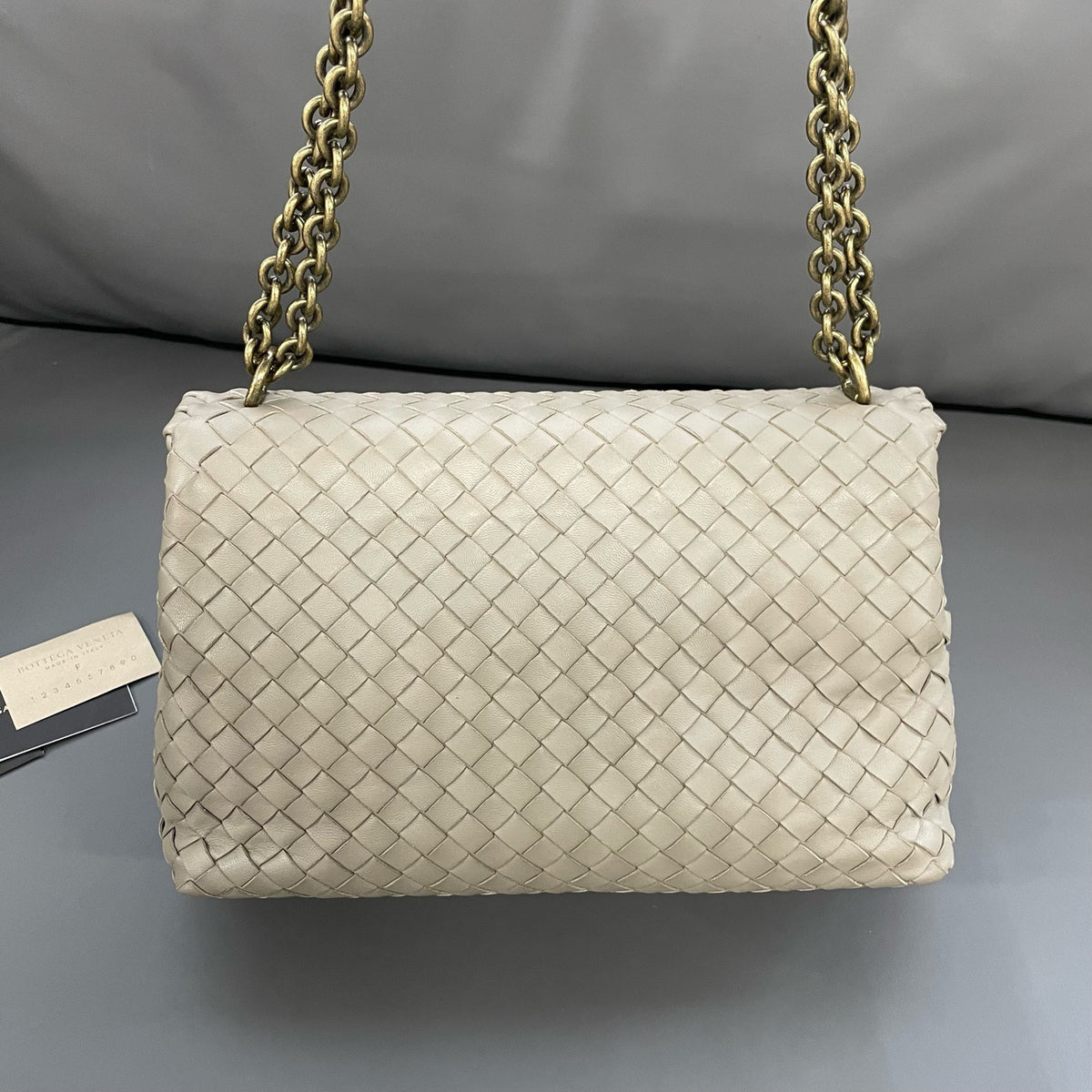 Bottega Veneta - Olimpia - Leather - Grey - (Small)