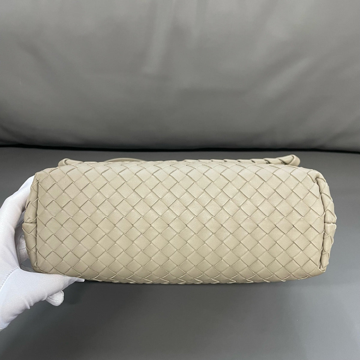 Bottega Veneta - Olimpia - Leather - Grey - (Small)