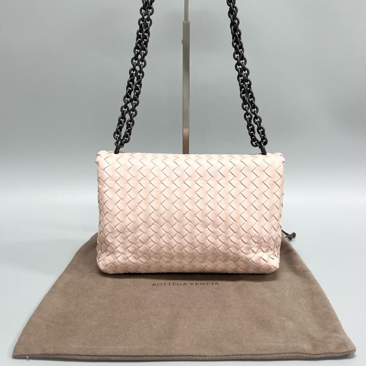 Bottega Veneta - Olimpia - Leather - Pink - (medium)