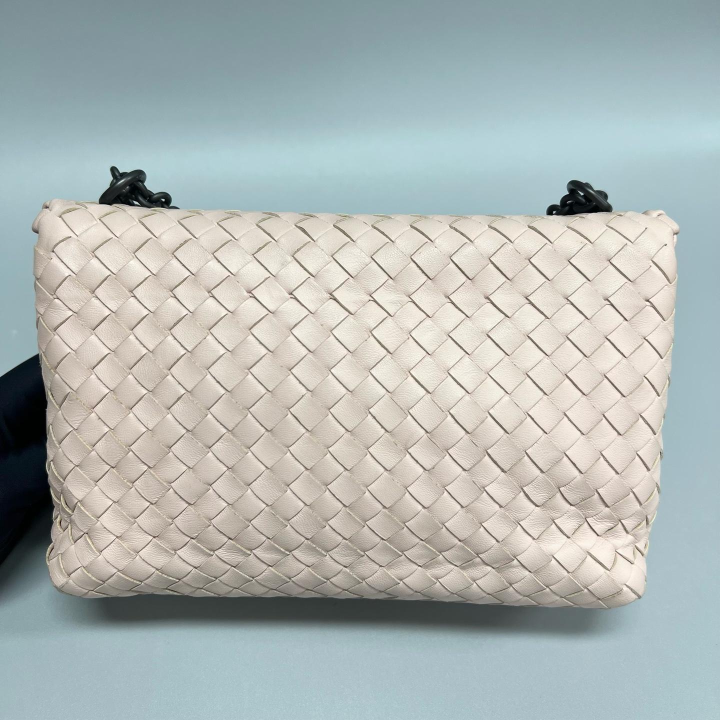 Bottega Veneta - Olimpia - Leather - Pink - (medium)