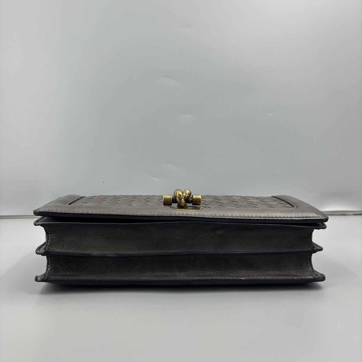 Bottega Veneta - Olimpia Small - Leather - Grey - (Small)