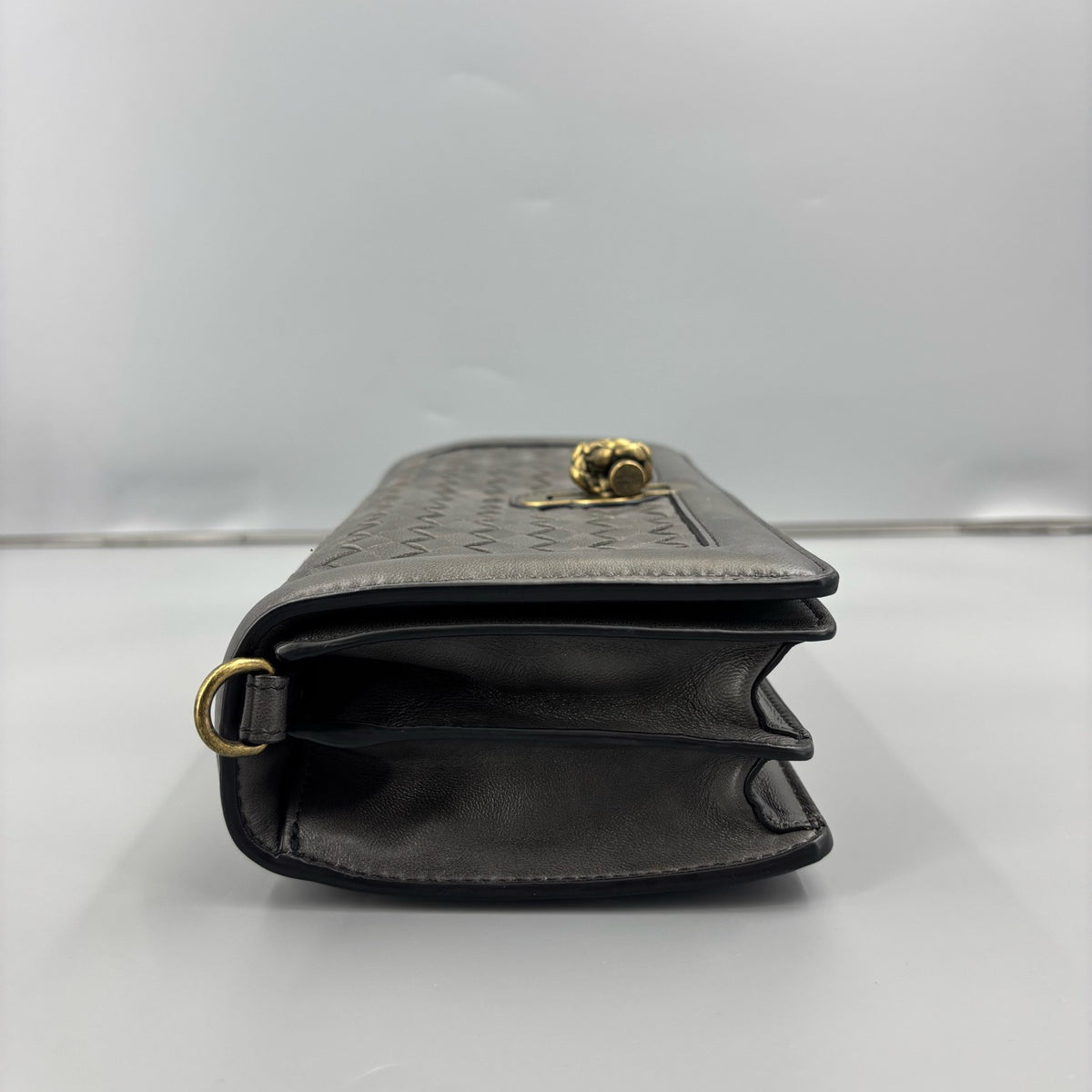 Bottega Veneta - Olimpia Small - Leather - Grey - (Small)
