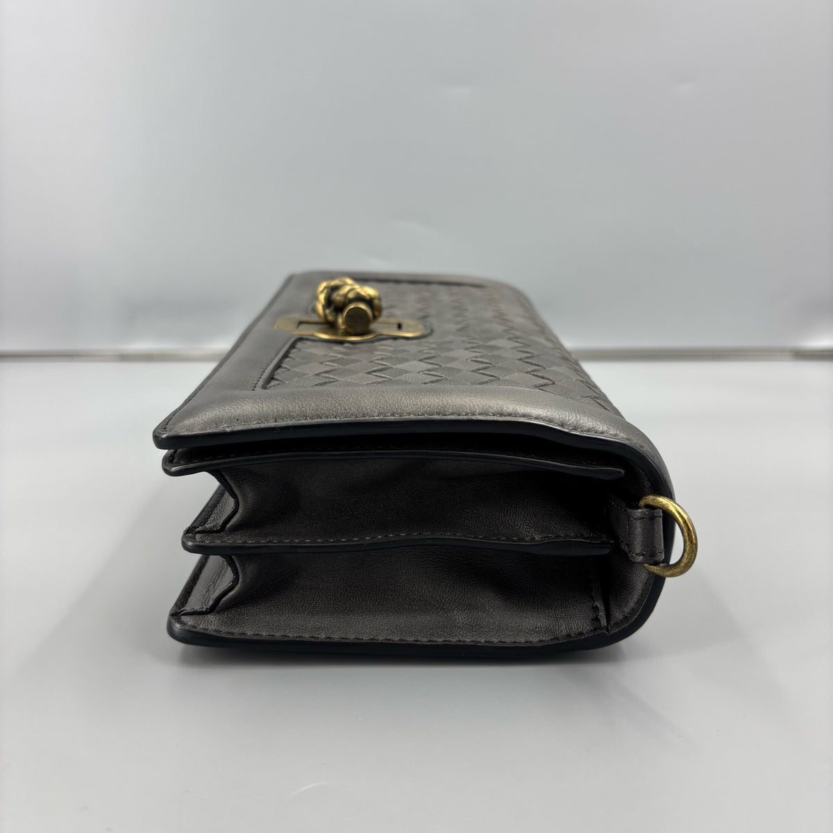 Bottega Veneta - Olimpia Small - Leather - Grey - (Small)