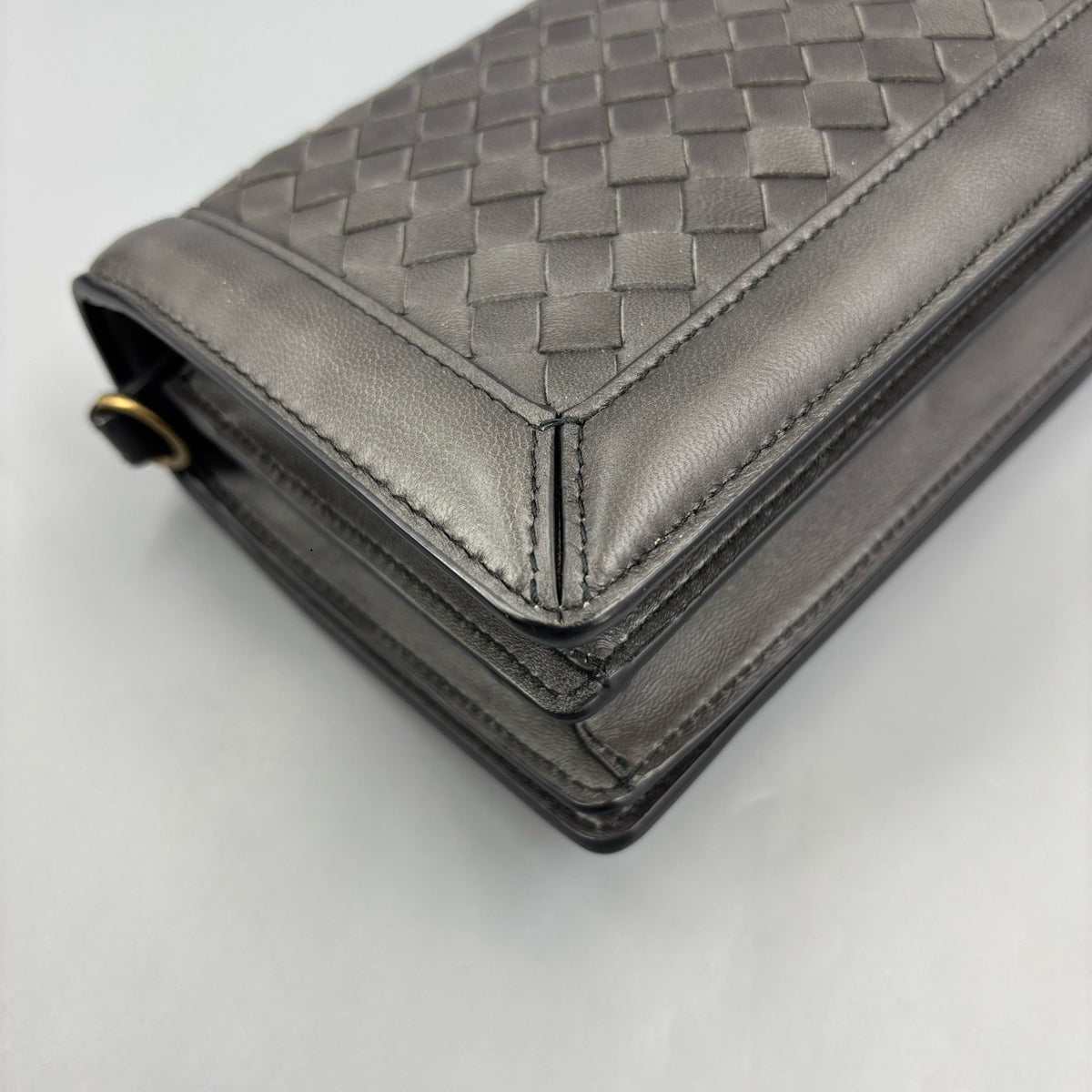 Bottega Veneta - Olimpia Small - Leather - Grey - (Small)