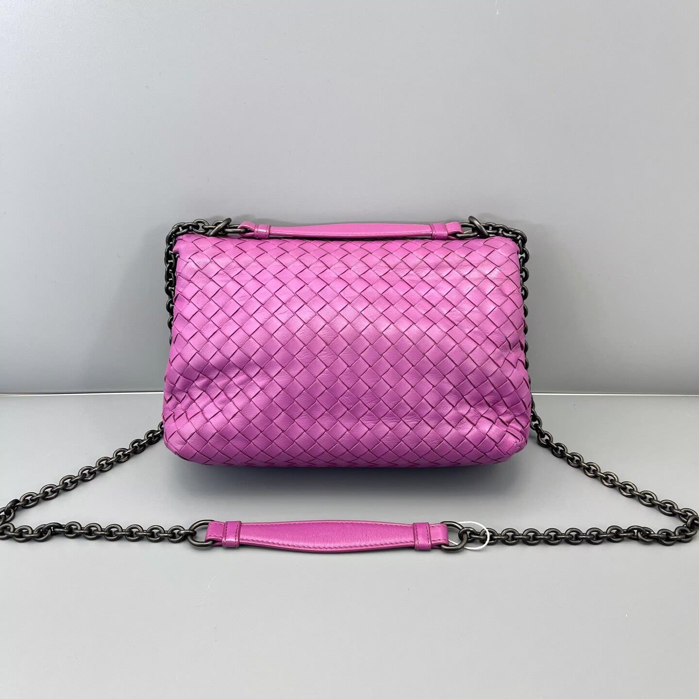 Bottega Veneta - Olympia - Lambskin leather - Purple - (medium)