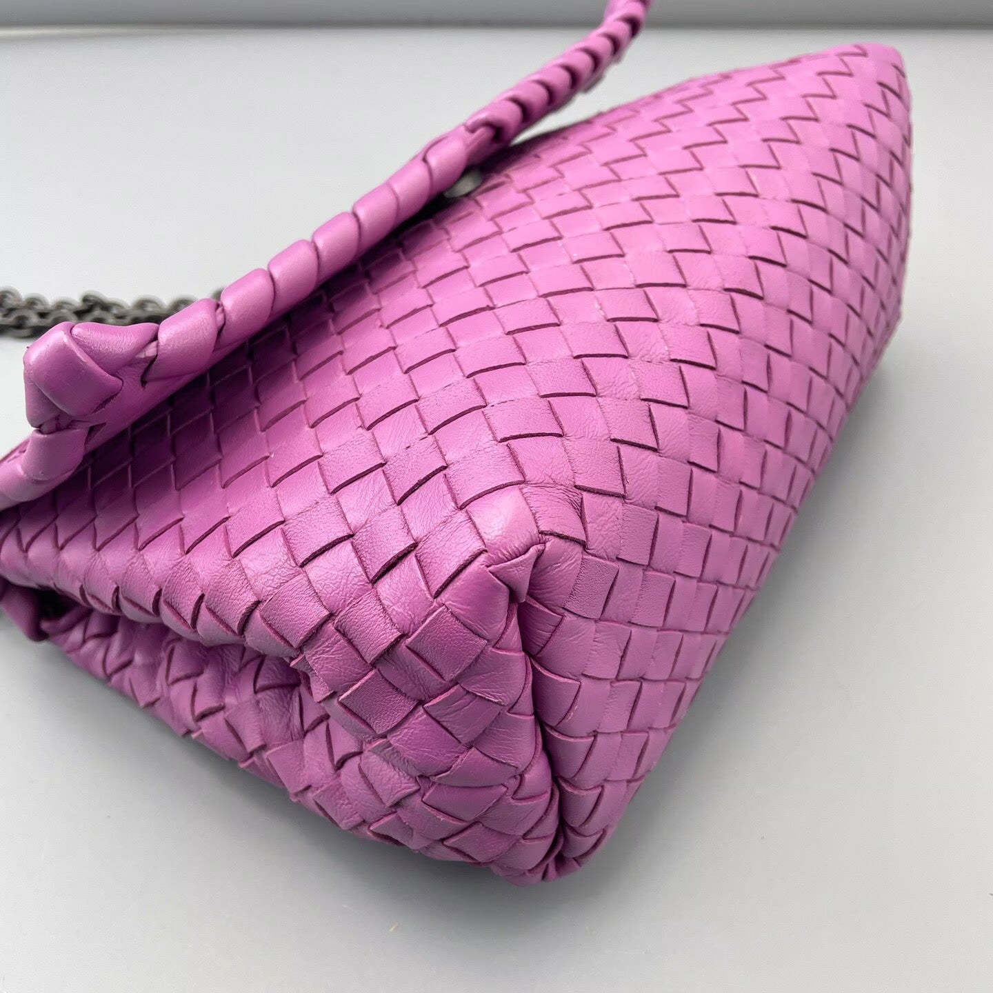 Bottega Veneta - Olympia - Lambskin leather - Purple - (medium)