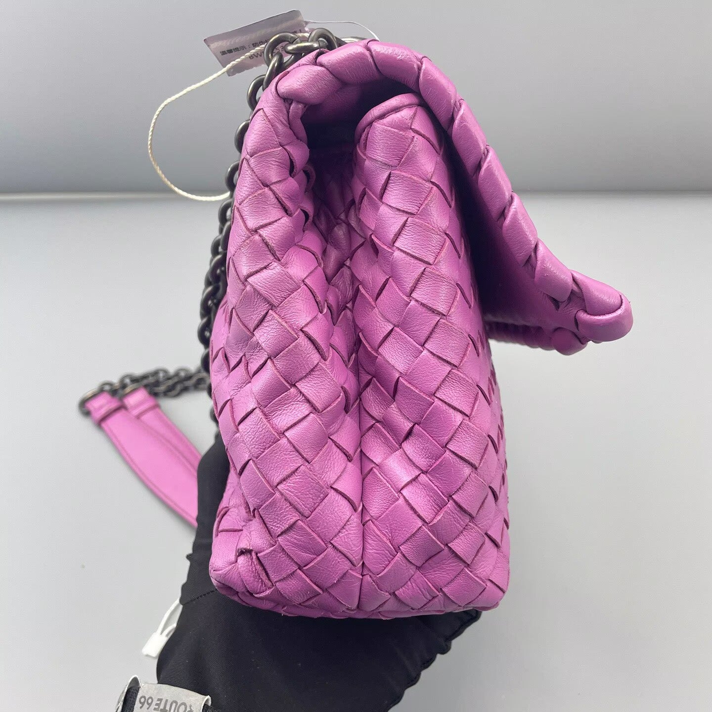 Bottega Veneta - Olympia - Lambskin leather - Purple - (medium)