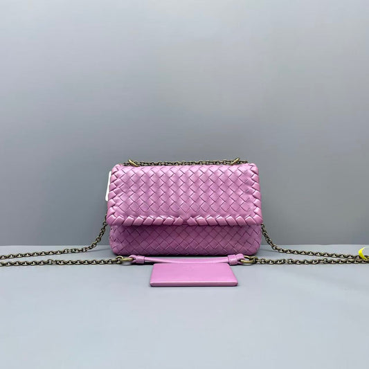Bottega Veneta - Olympia - Lambskin leather - Purple - (Small)