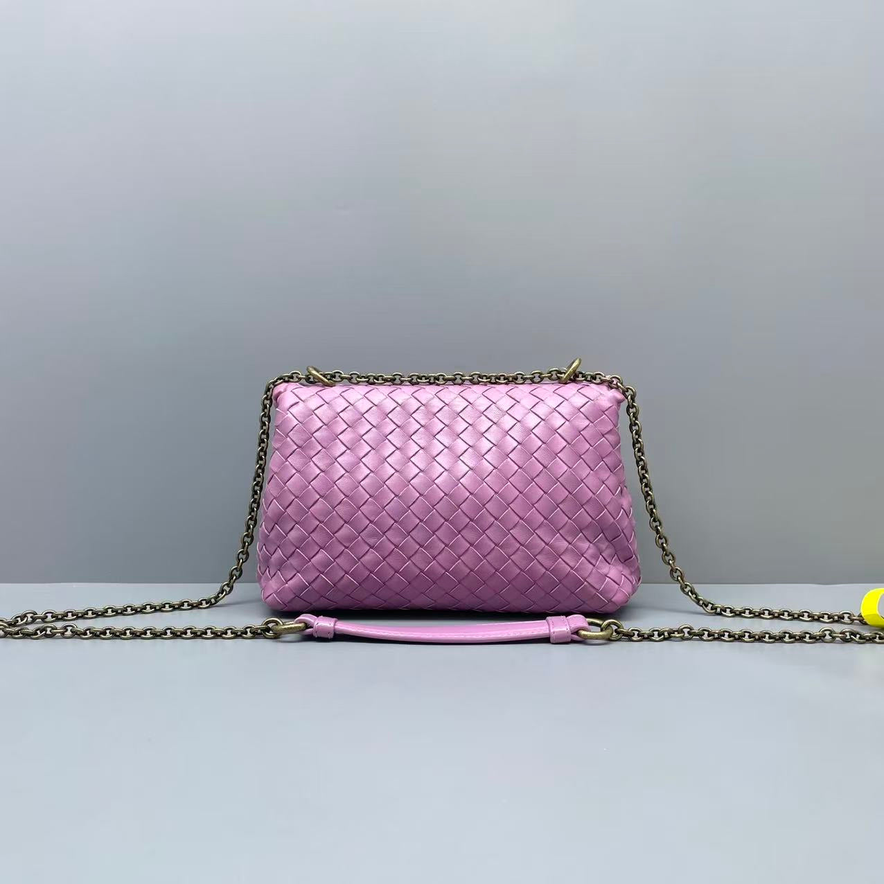 Bottega Veneta - Olympia - Lambskin leather - Purple - (Small)