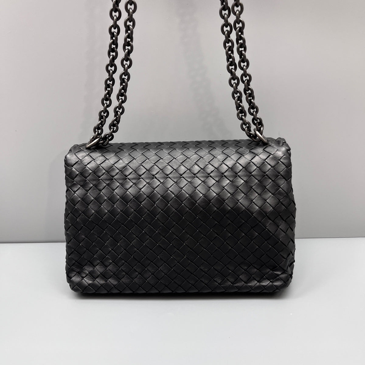 Bottega Veneta - Olympia - Leather - Black - (mini)