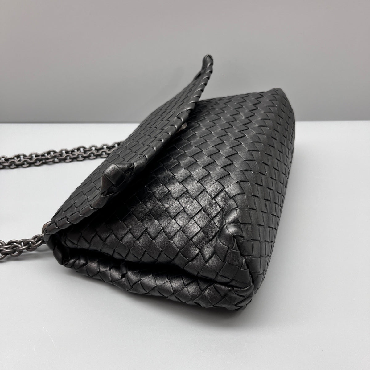 Bottega Veneta - Olympia - Leather - Black - (mini)