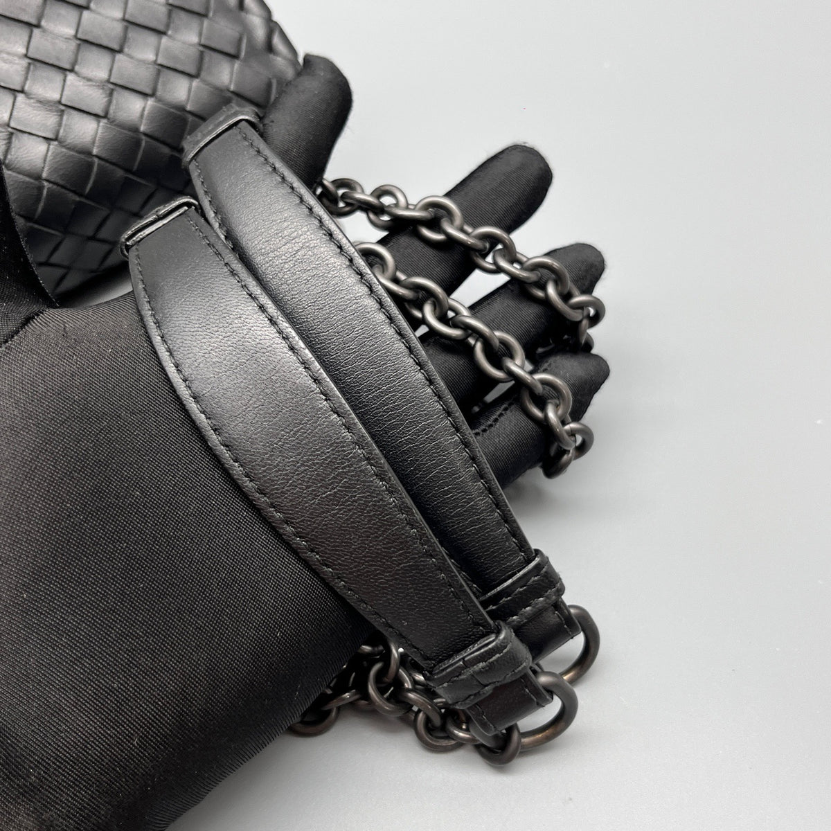 Bottega Veneta - Olympia - Leather - Black - (mini)