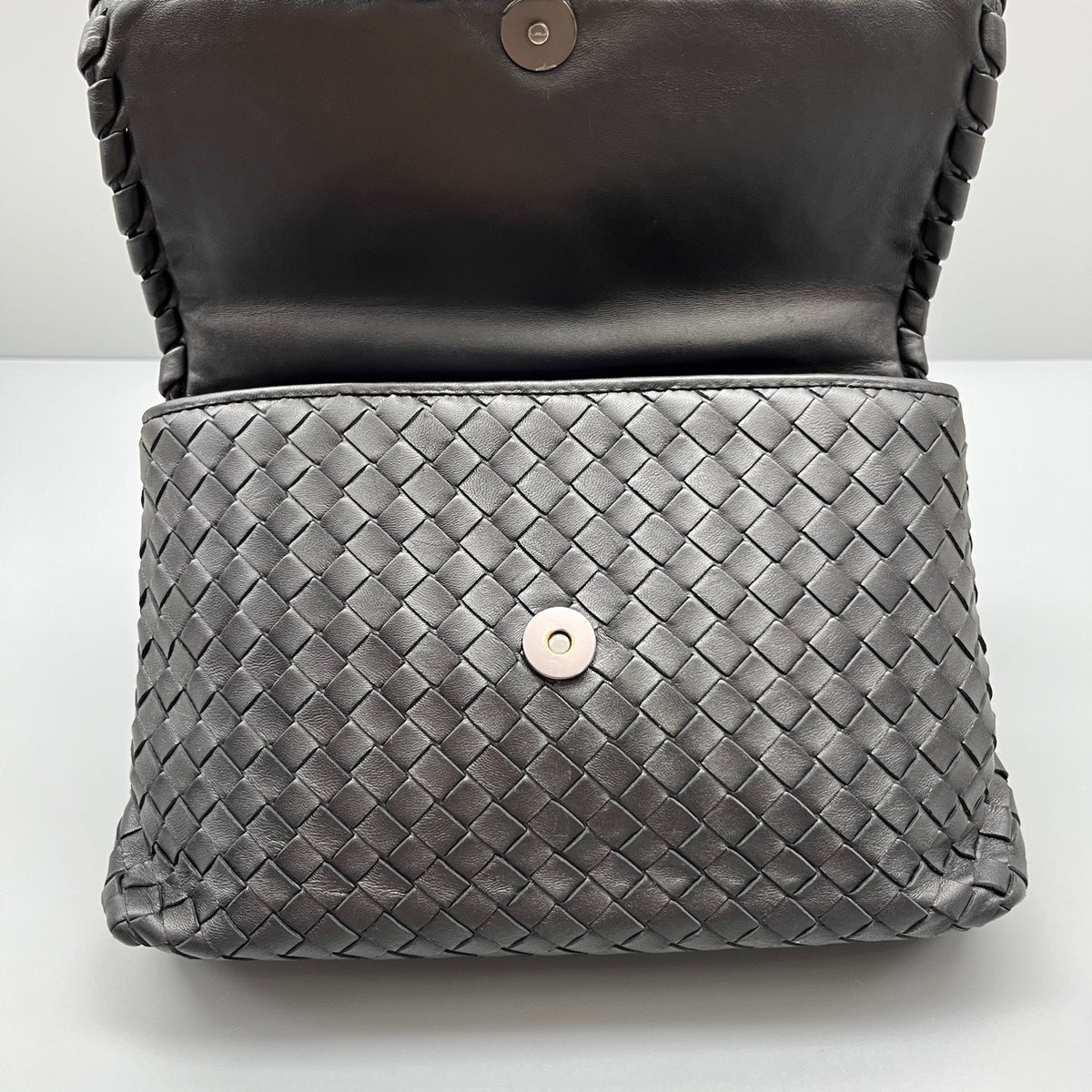 Bottega Veneta - Olympia - Leather - Black - (mini)