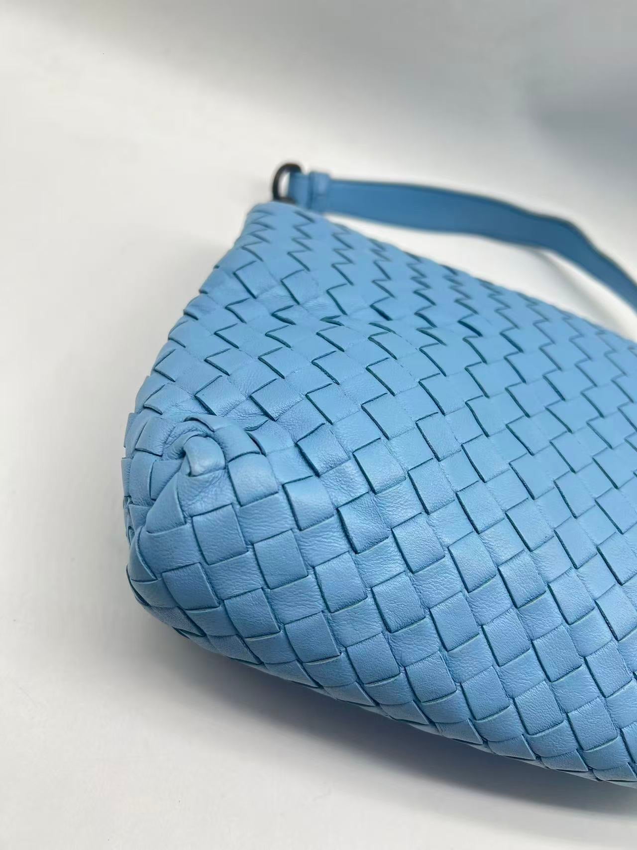 Bottega Veneta - Olympia - Leather - Blue - (medium)