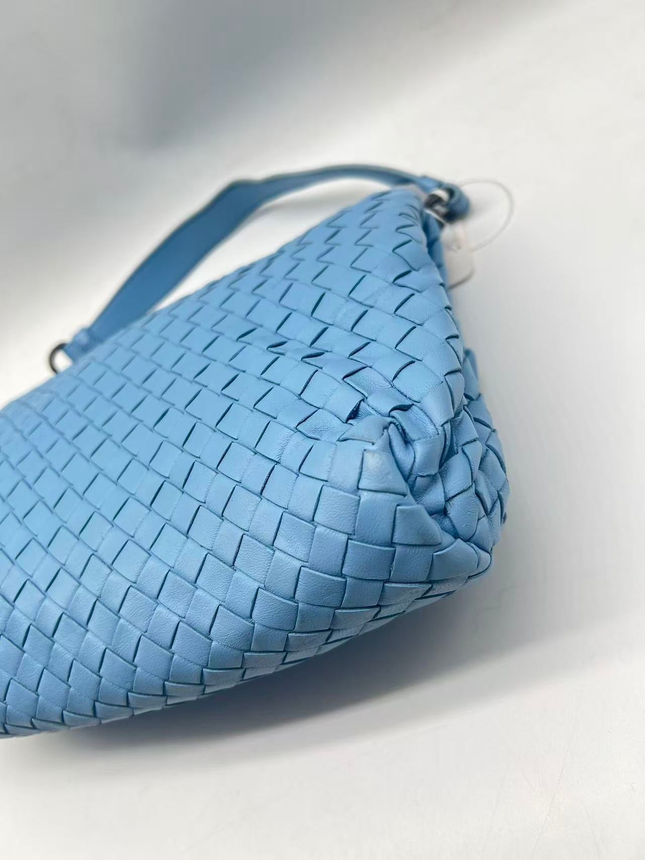 Bottega Veneta - Olympia - Leather - Blue - (medium)
