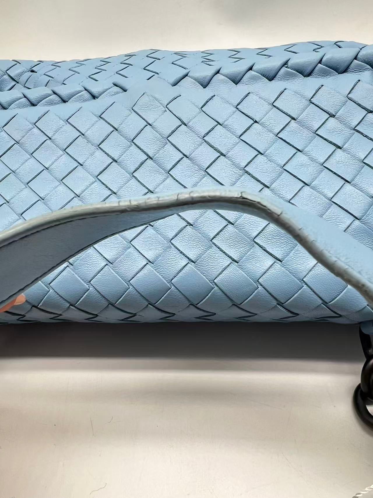 Bottega Veneta - Olympia - Leather - Blue - (medium)