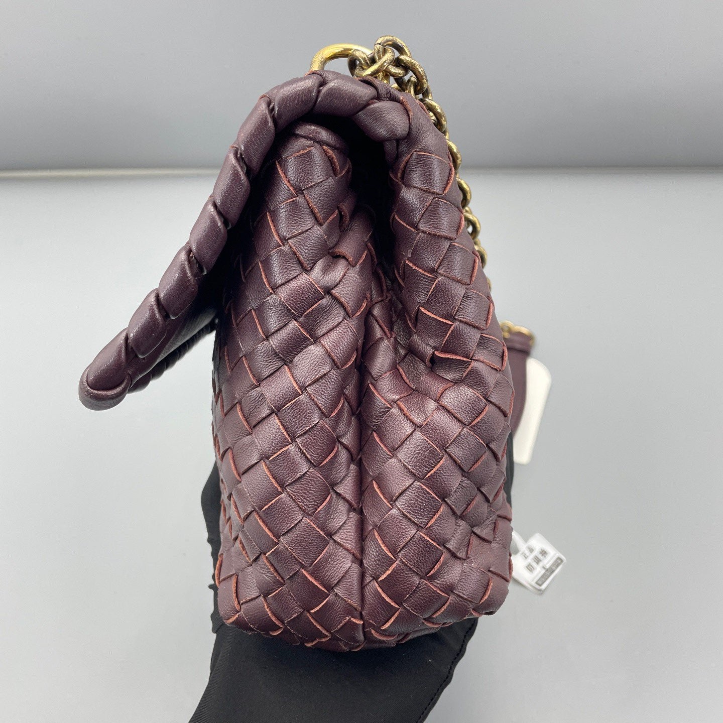 Bottega Veneta - Olympia - Leather - Dark Plum - (Medium)