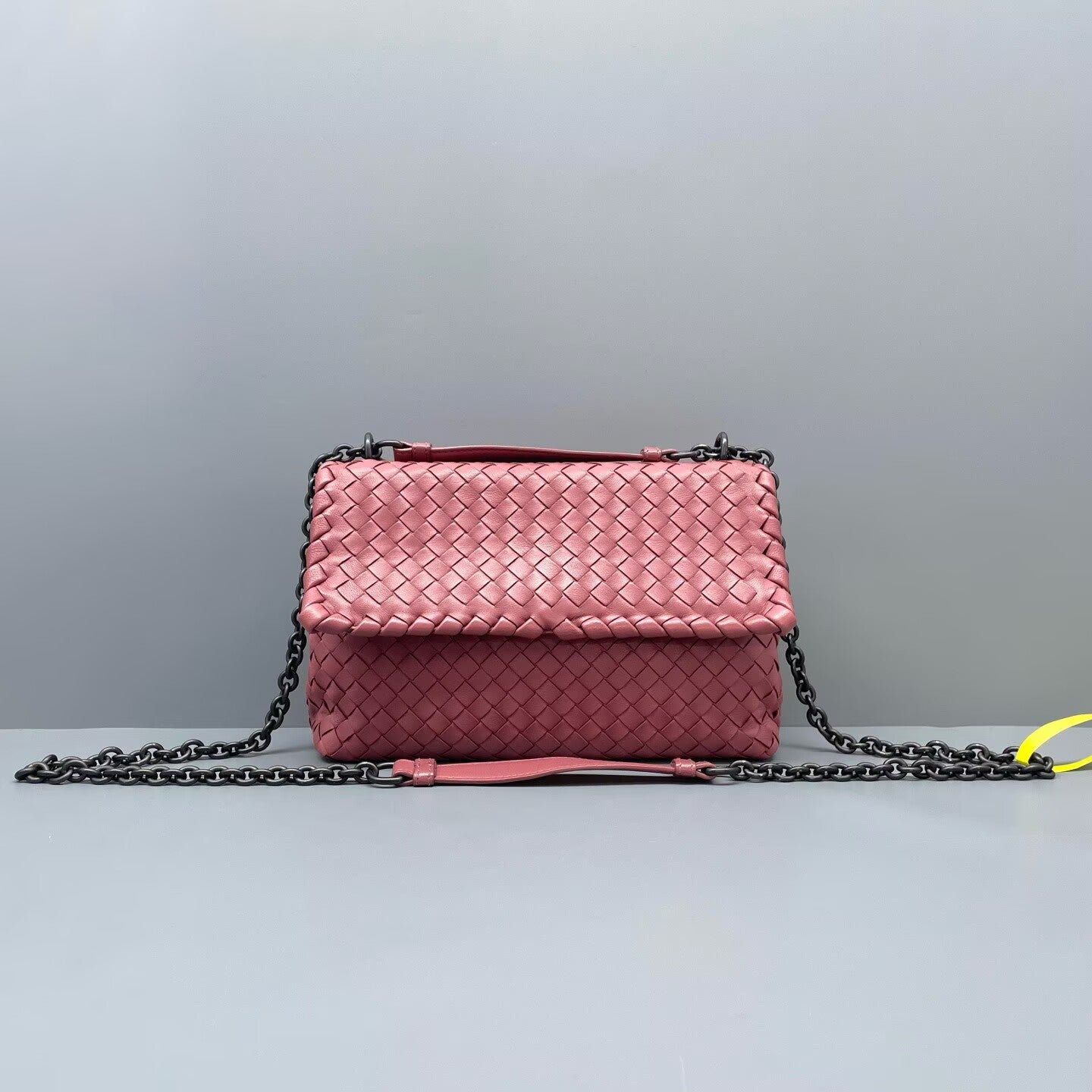 Bottega Veneta - Olympia - Leather - Pink - (medium)
