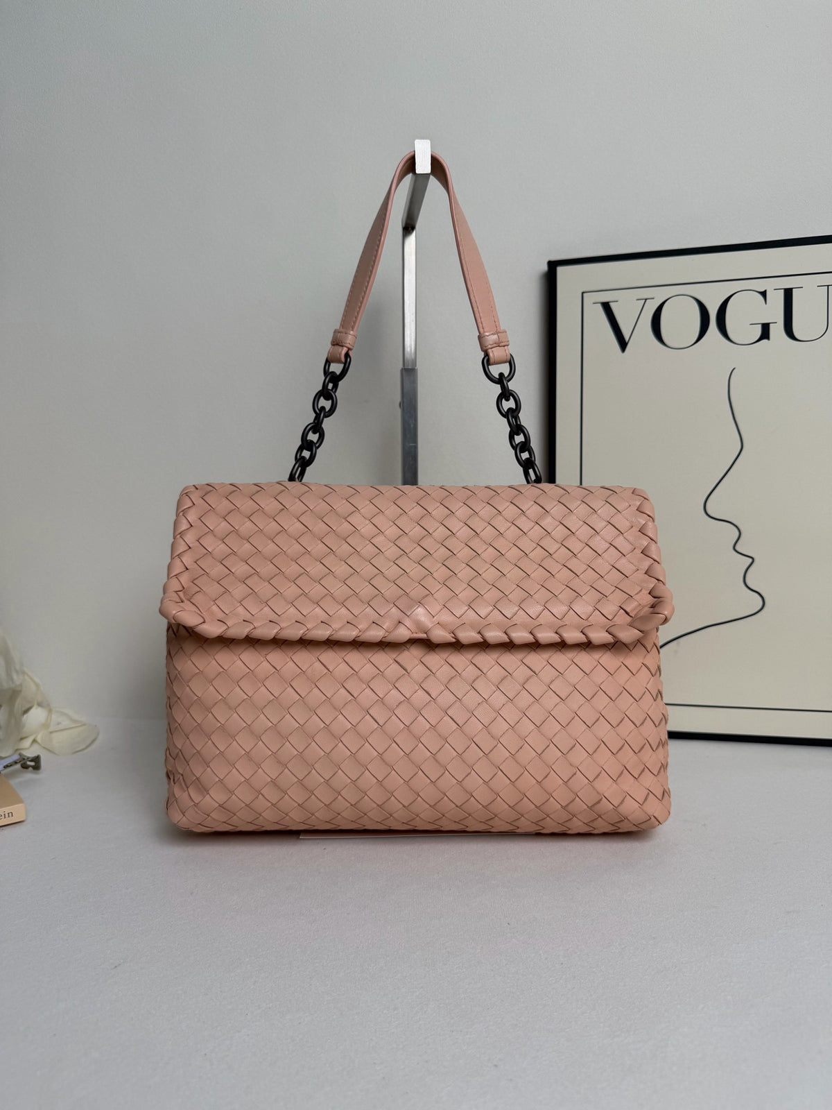 Bottega Veneta - Olympia - Leather - Pink - (medium)