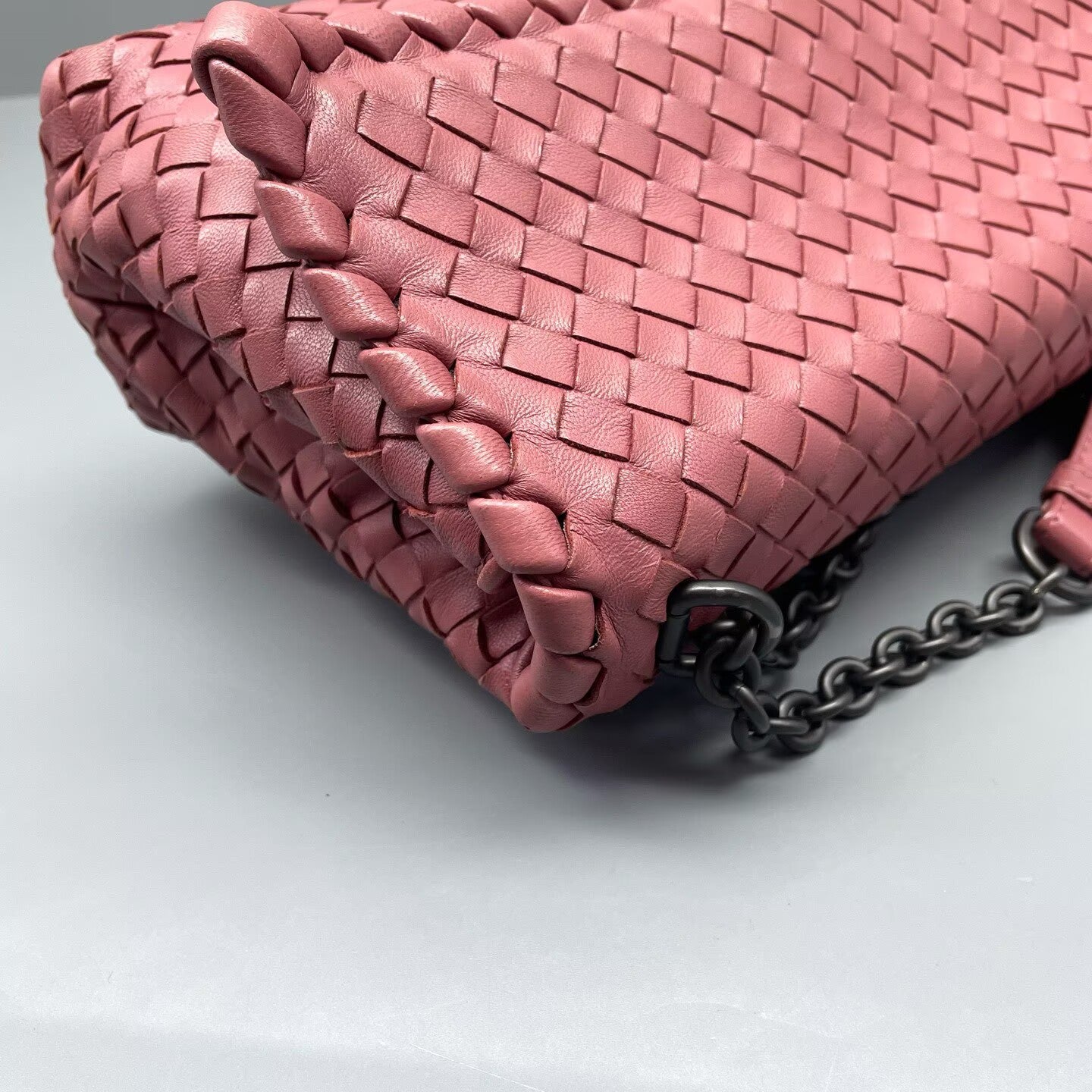 Bottega Veneta - Olympia - Leather - Pink - (medium)