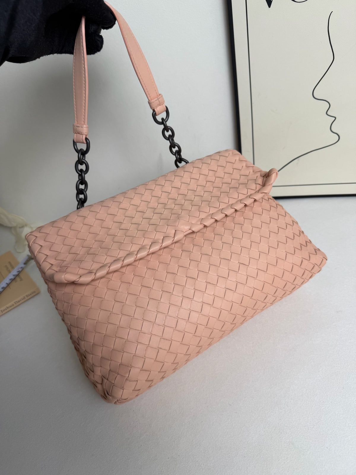 Bottega Veneta - Olympia - Leather - Pink - (medium)