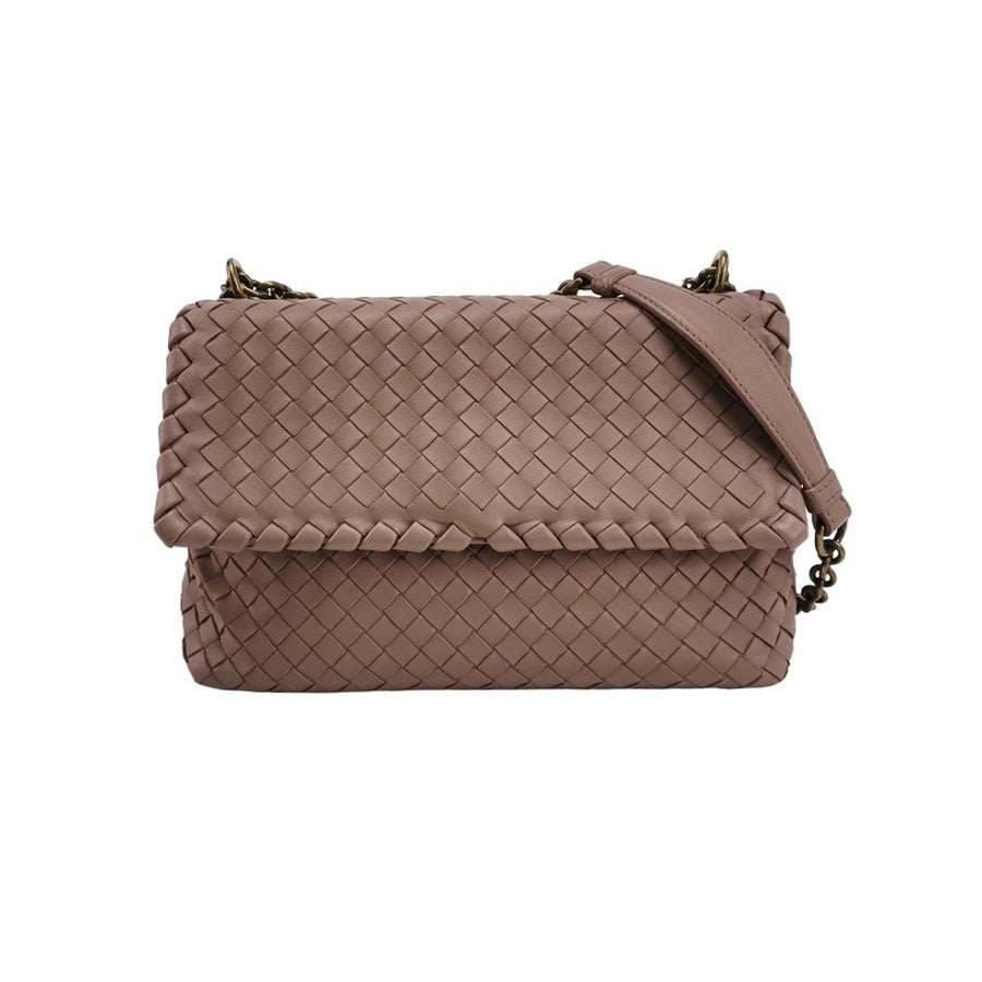 Bottega Veneta - Olympia - Leather - Pink - (small)